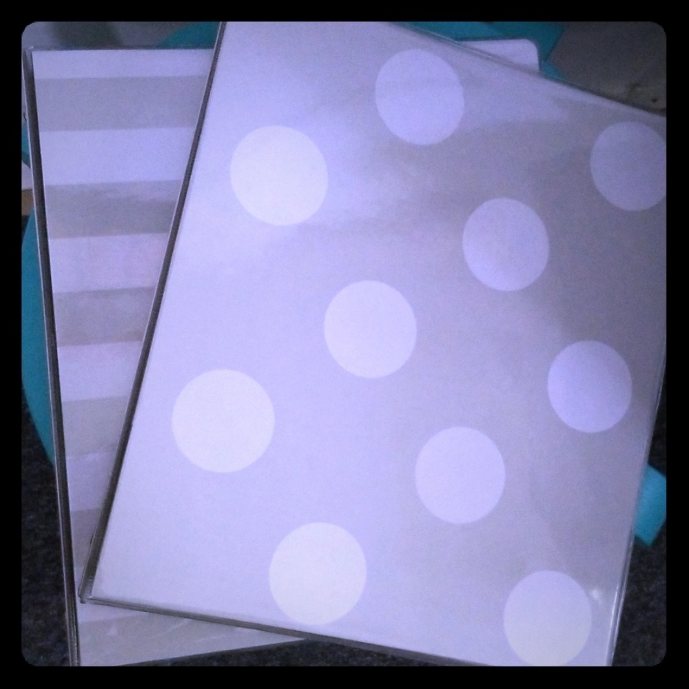 1 inch grey binders